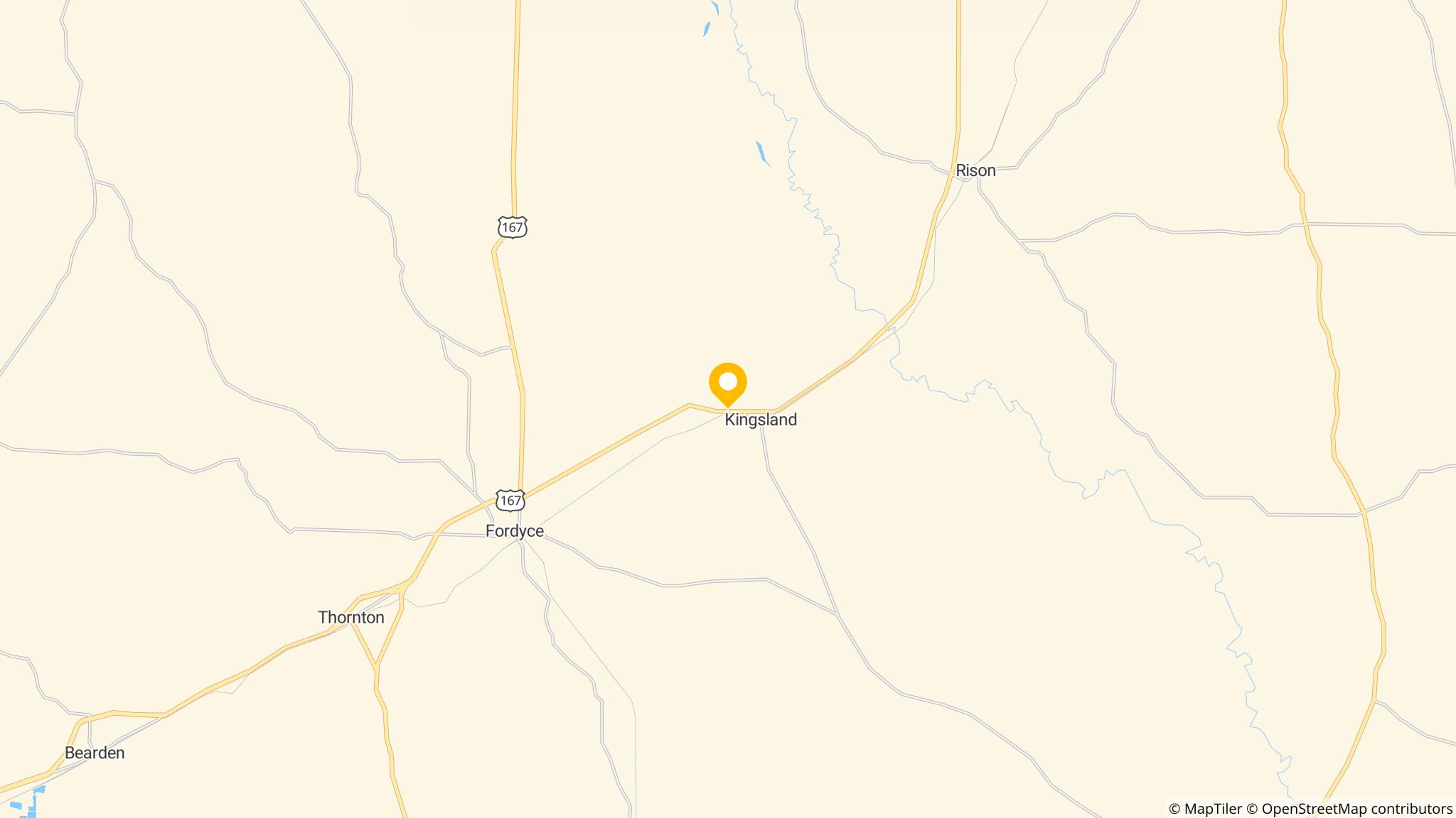 Street map of the ATM area