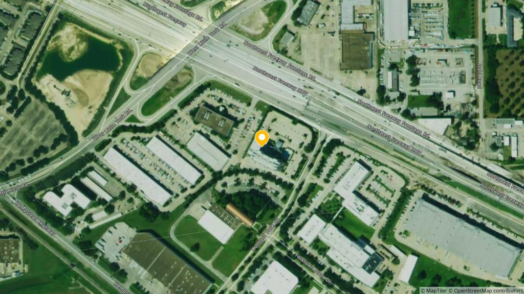 Satellite photo of the location