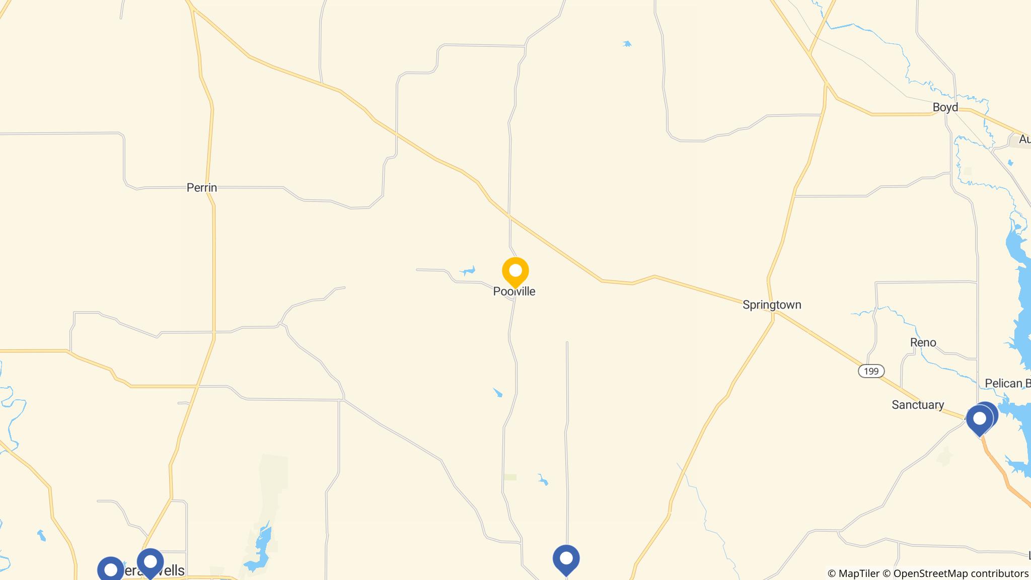 Street map of the ATM area