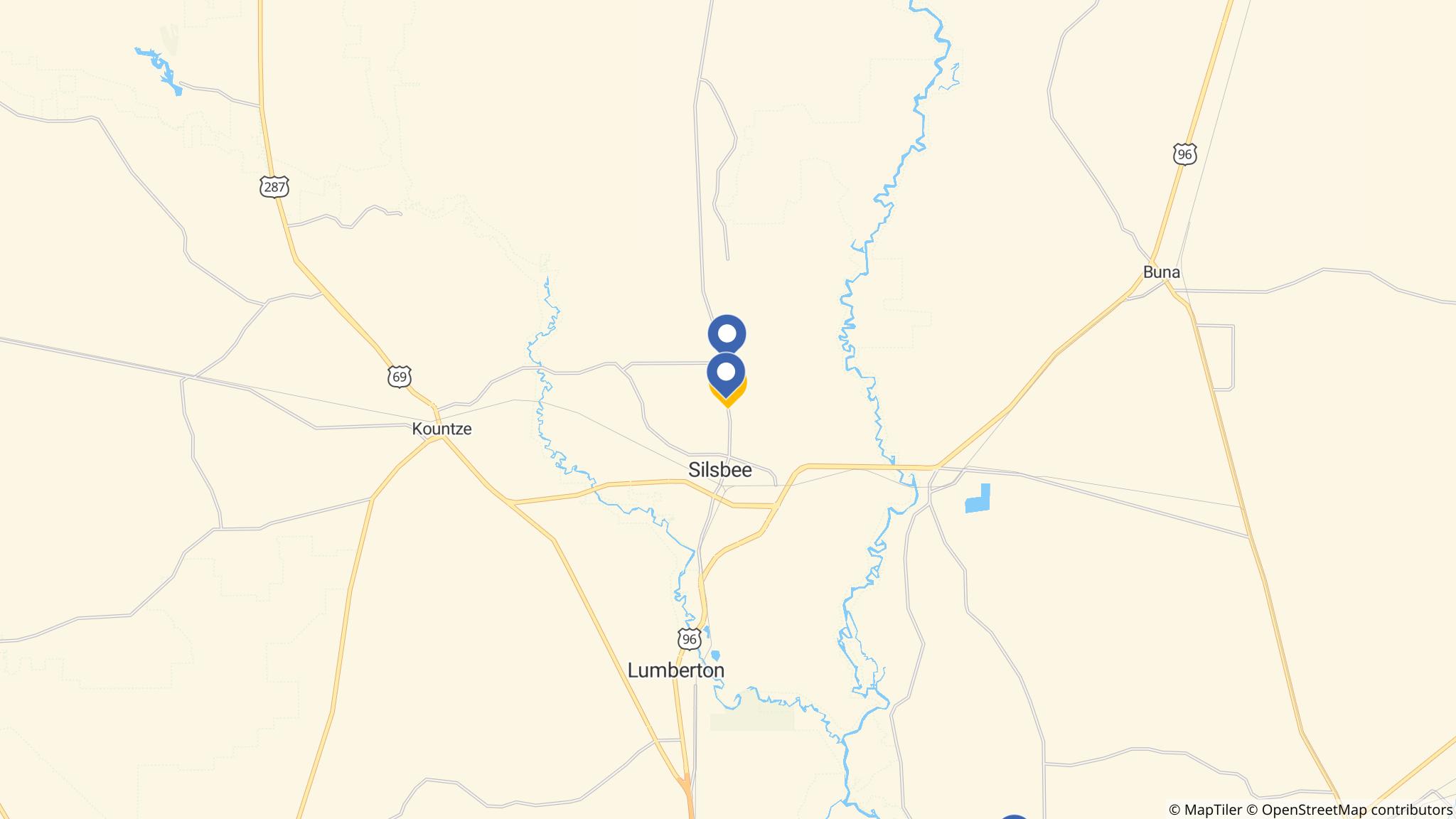 Street map of the ATM area