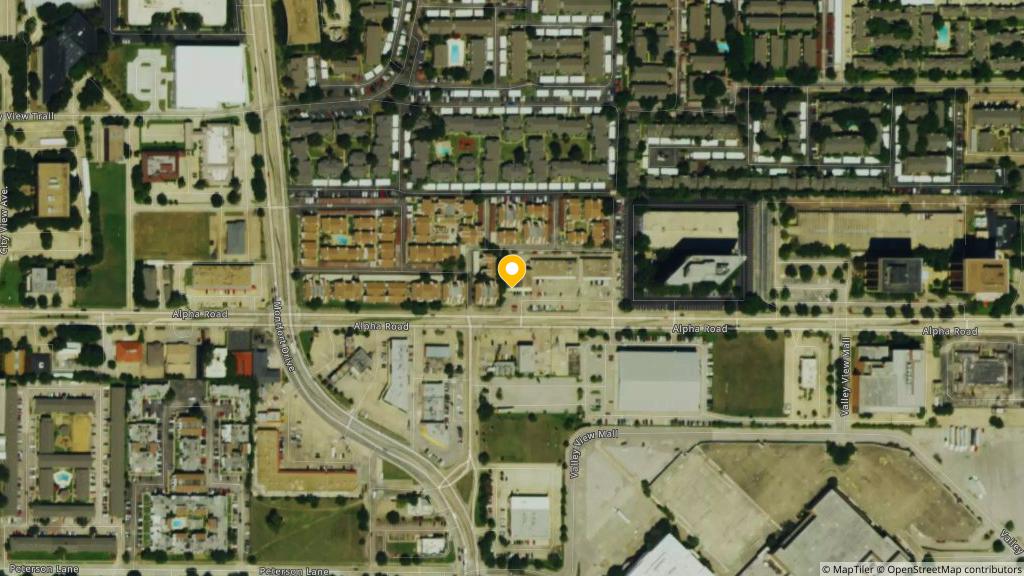 Satellite photo of the location