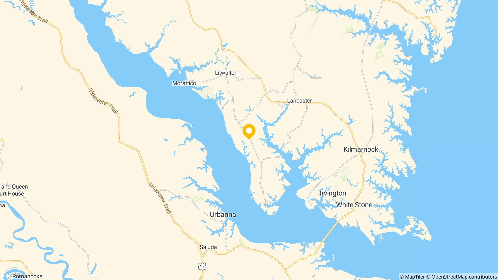 Street map of the ATM area