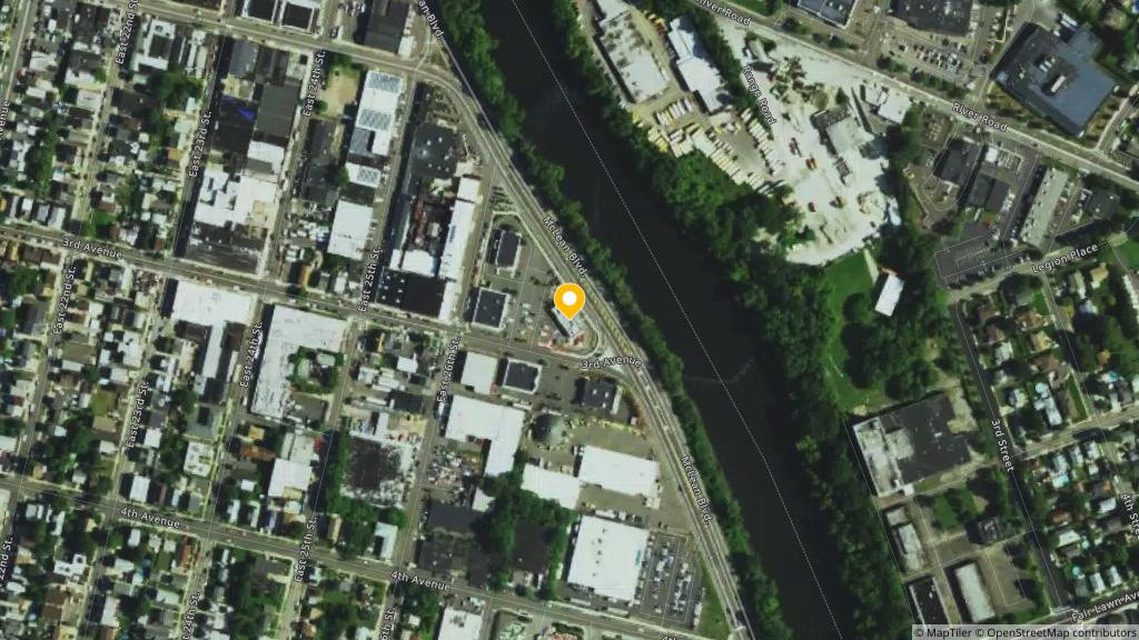 Satellite photo of the location