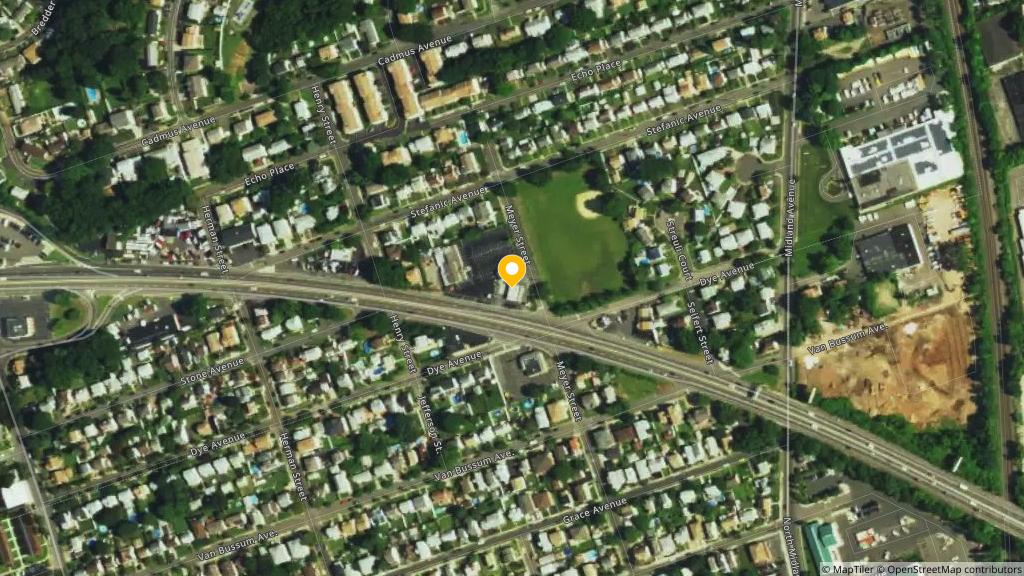 Satellite photo of the location