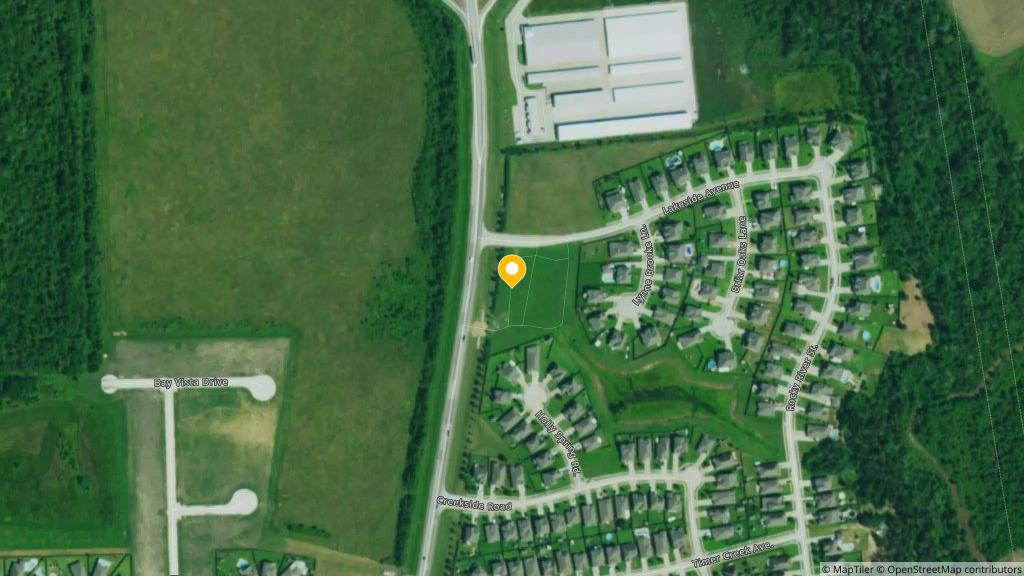 Satellite photo of the location