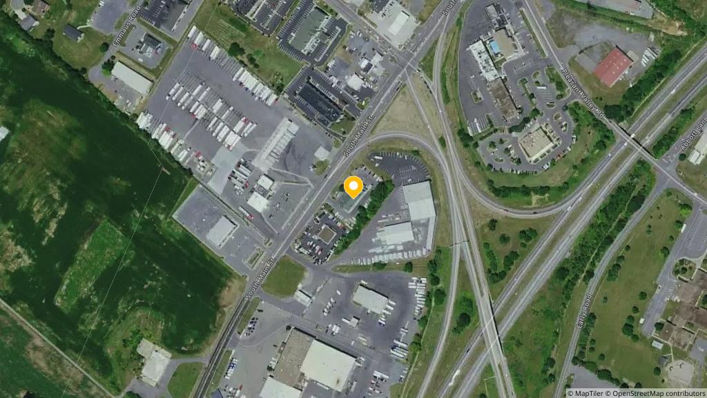 Satellite photo of the location