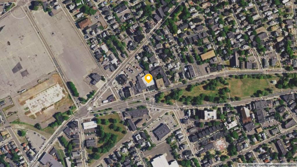 Satellite photo of the location