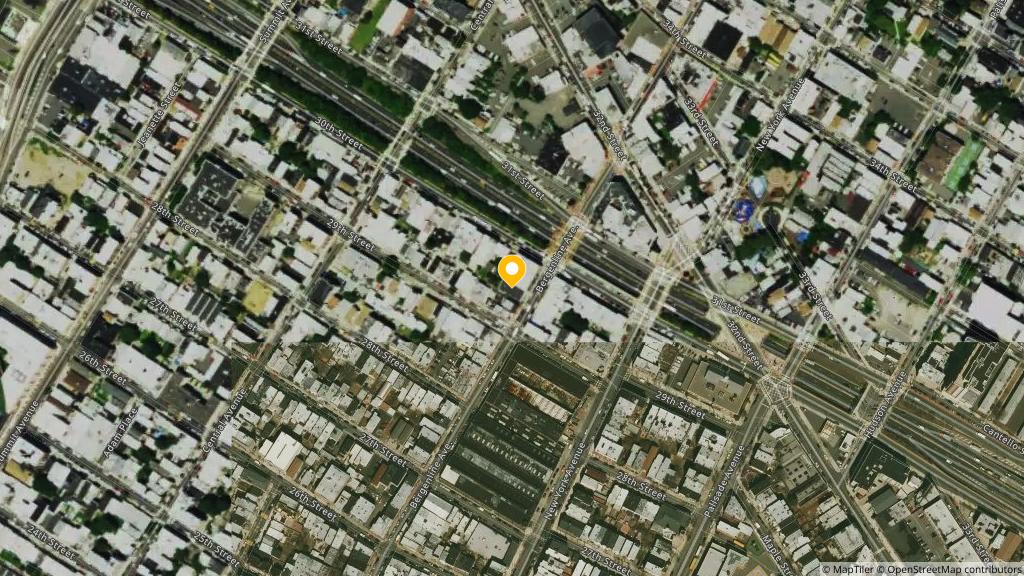 Satellite photo of the location