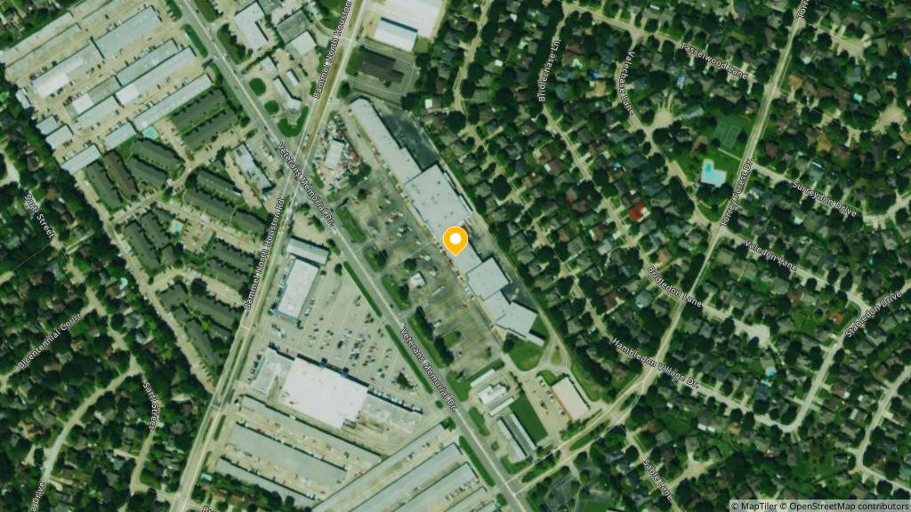 Satellite photo of the location