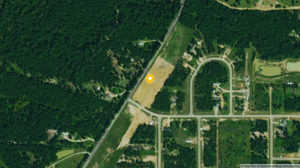 Satellite photo of the location