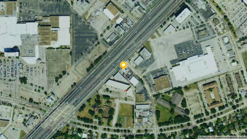 Satellite photo of the location