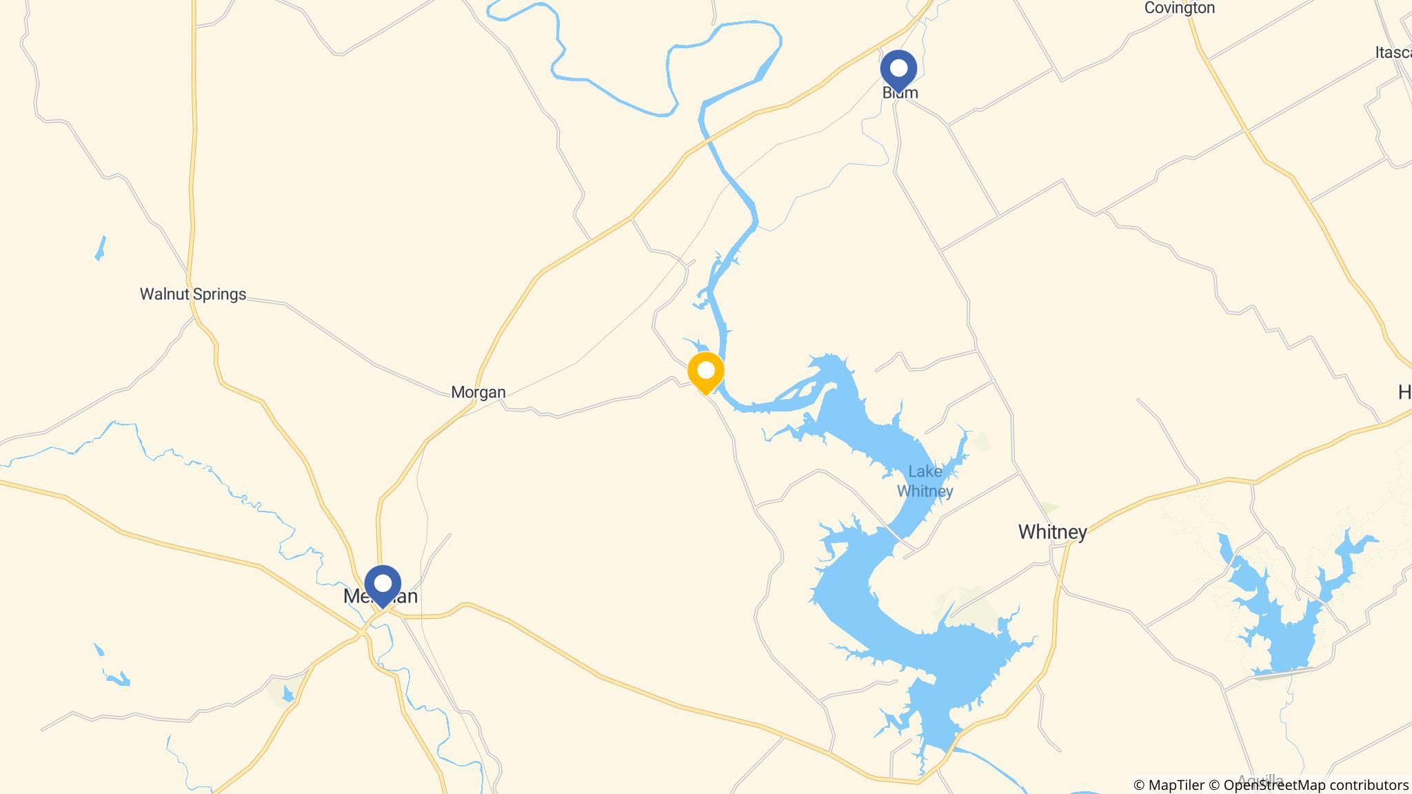 Street map of the ATM area