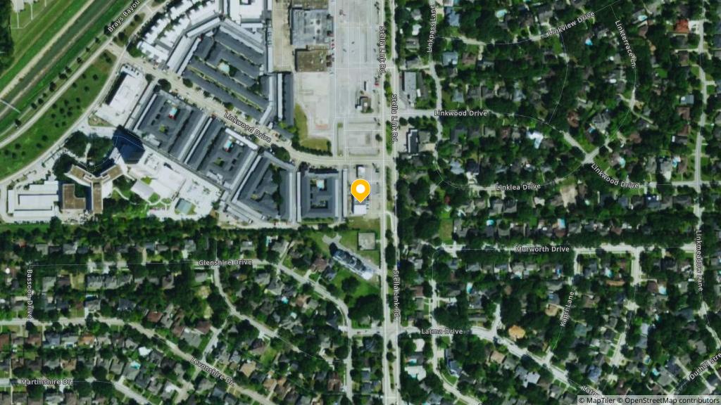 Satellite photo of the location