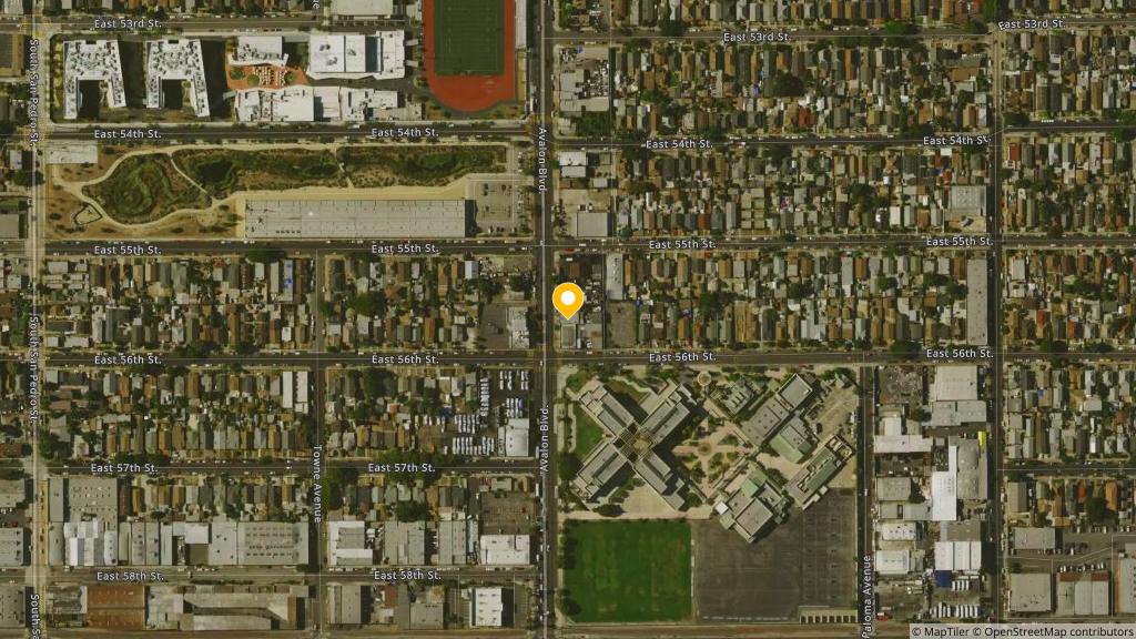 Satellite photo of the location