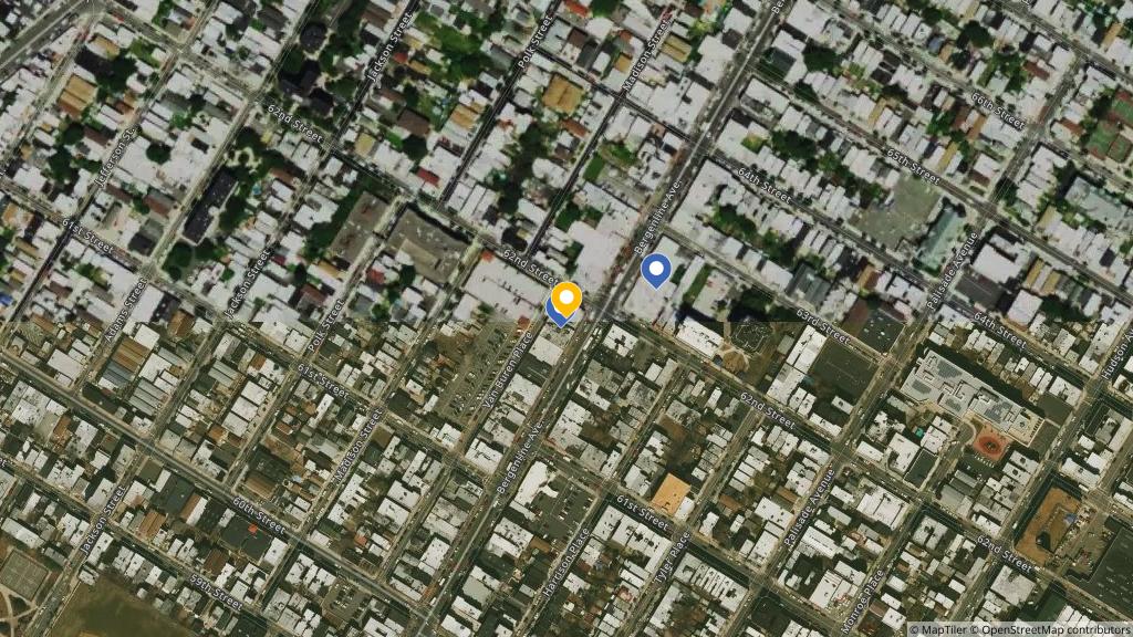 Satellite photo of the location