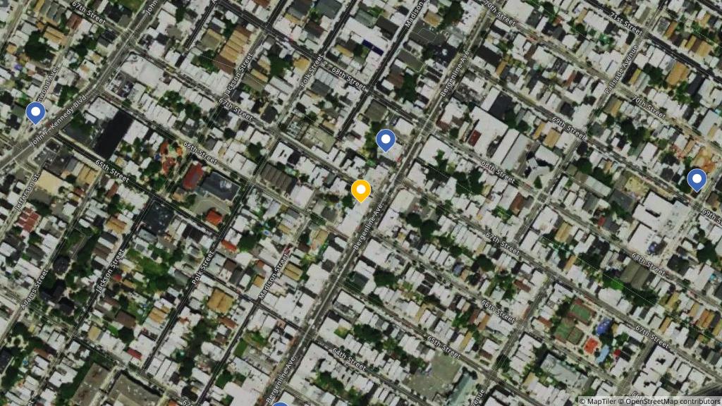 Satellite photo of the location