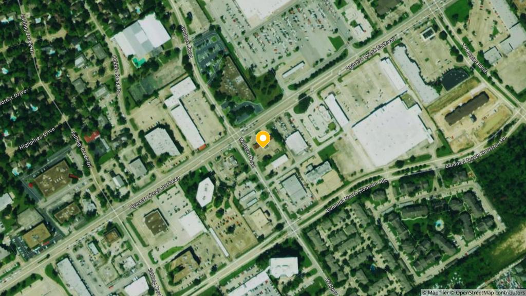 Satellite photo of the location