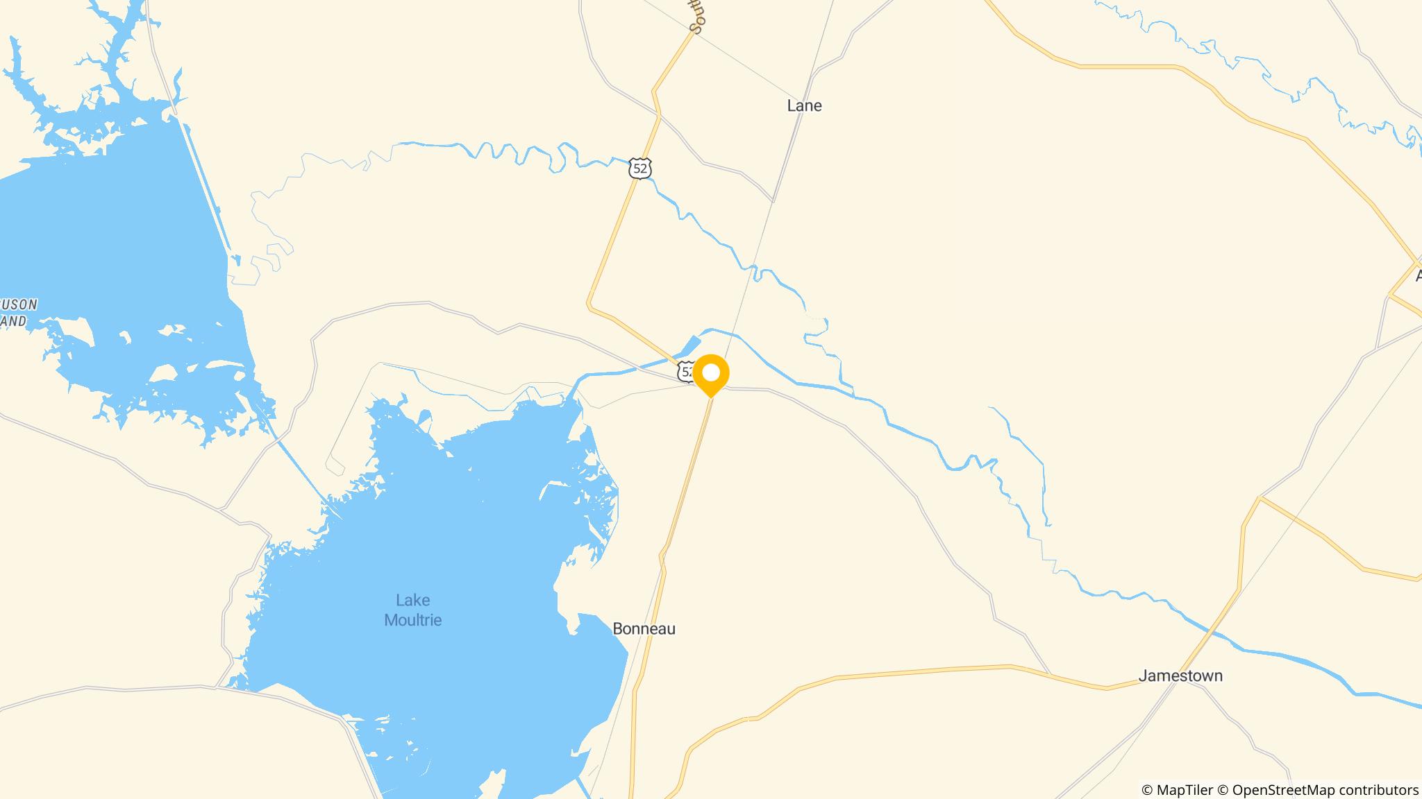 Street map of the ATM area