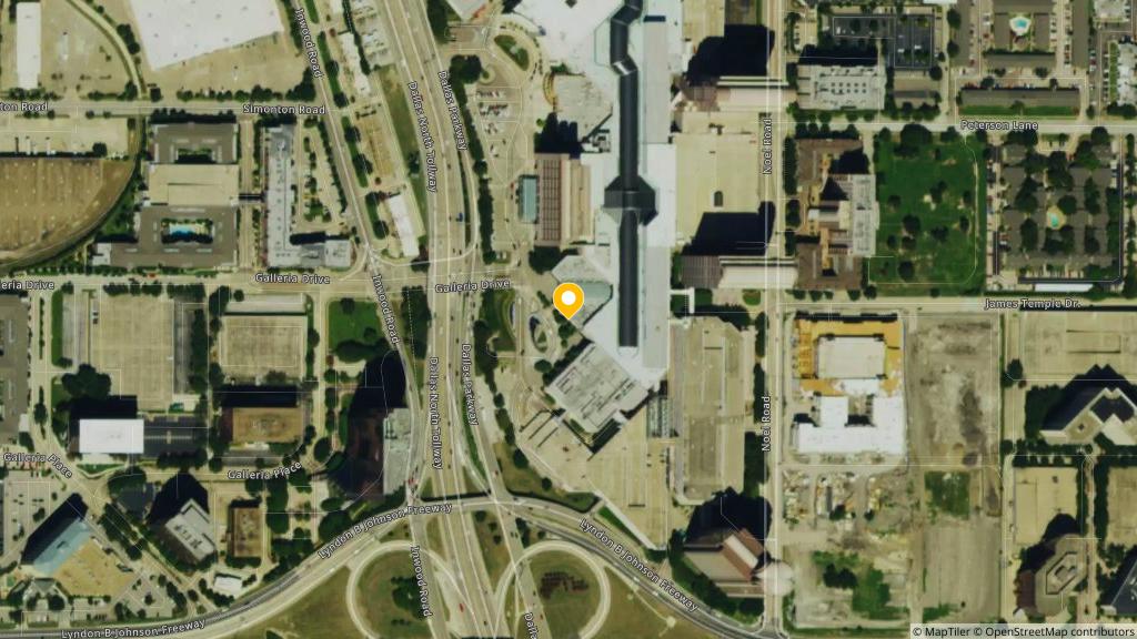 Satellite photo of the location