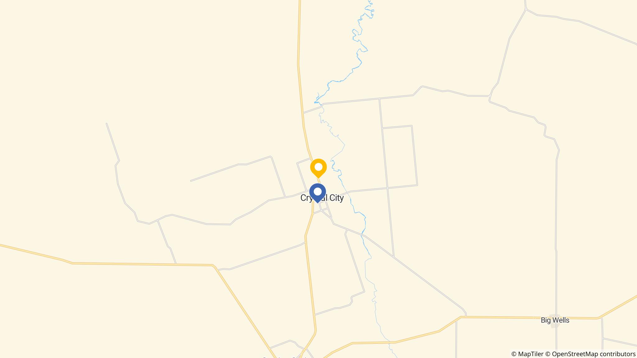 Street map of the ATM area