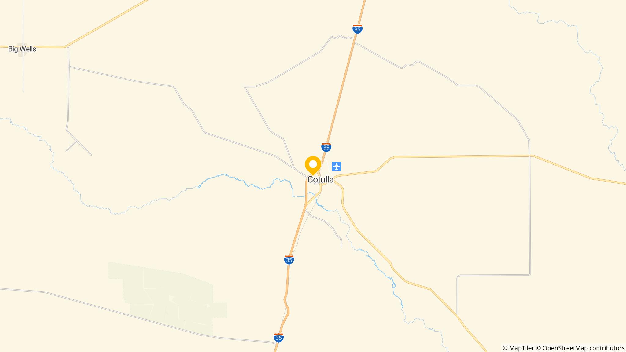 Street map of the ATM area