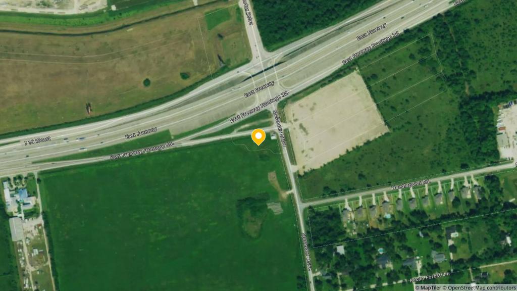 Satellite photo of the location