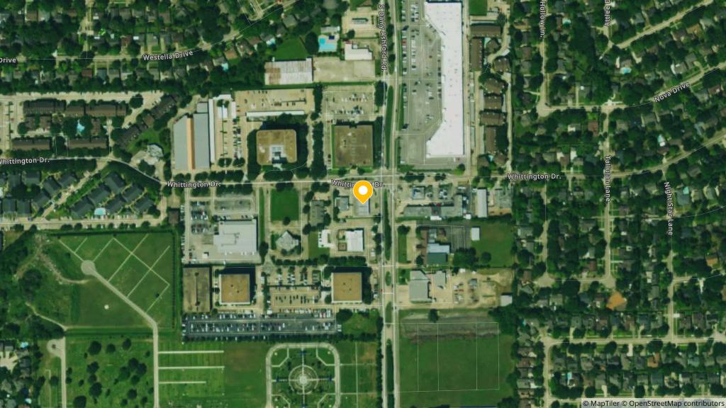 Satellite photo of the location