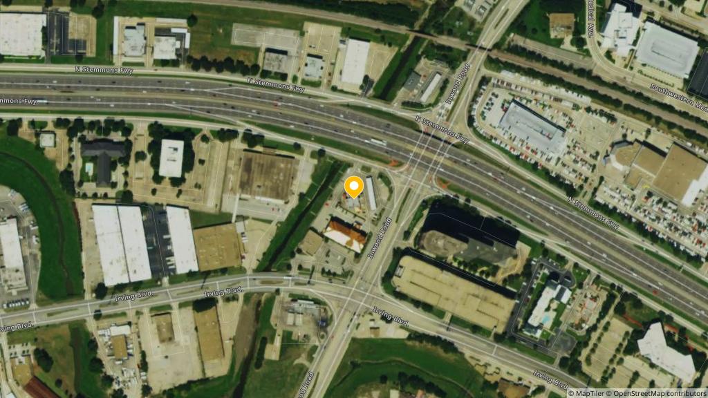 Satellite photo of the location