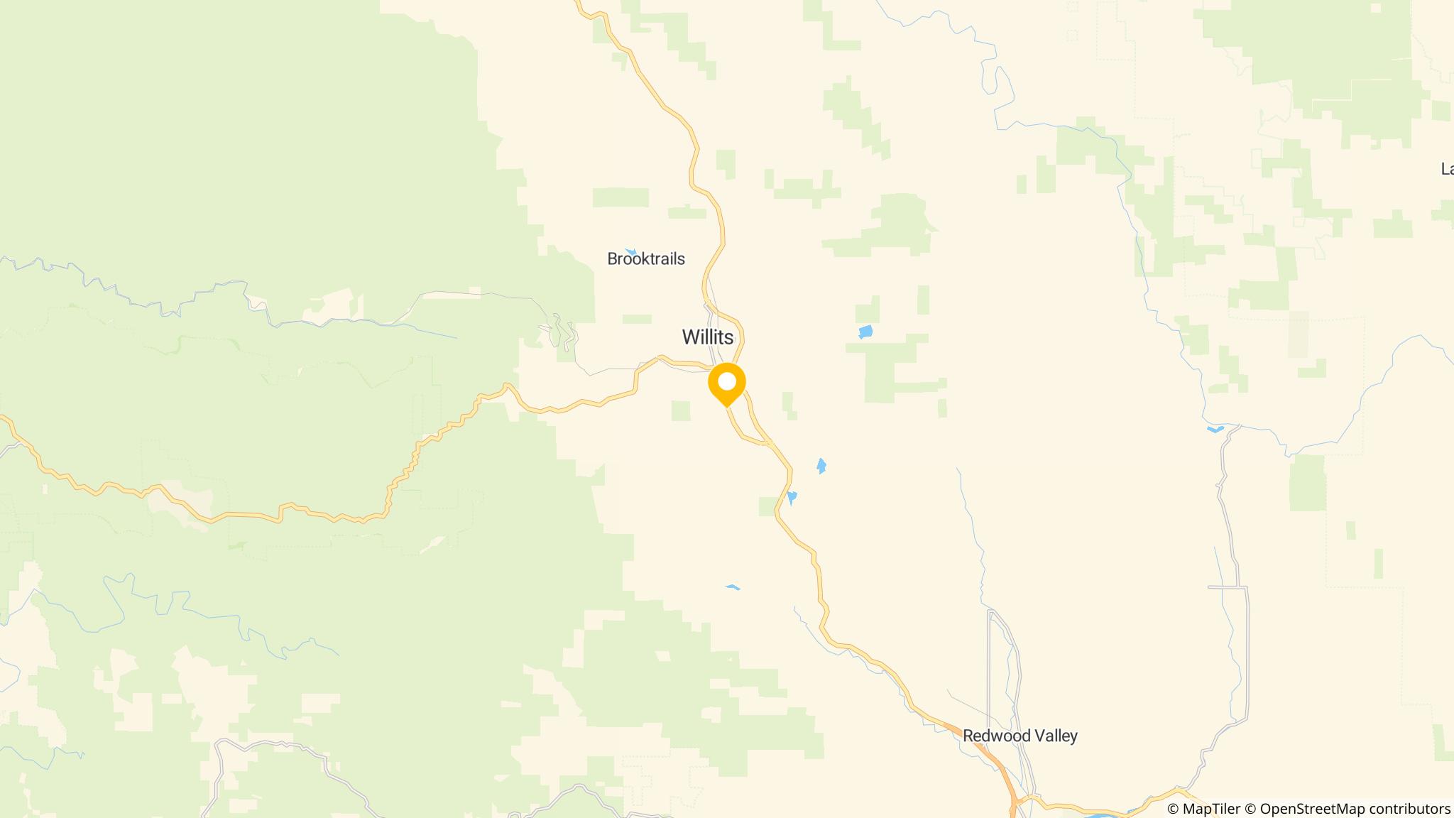 Street map of the ATM area