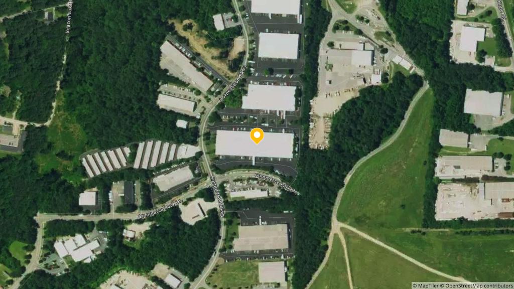 Satellite photo of the location