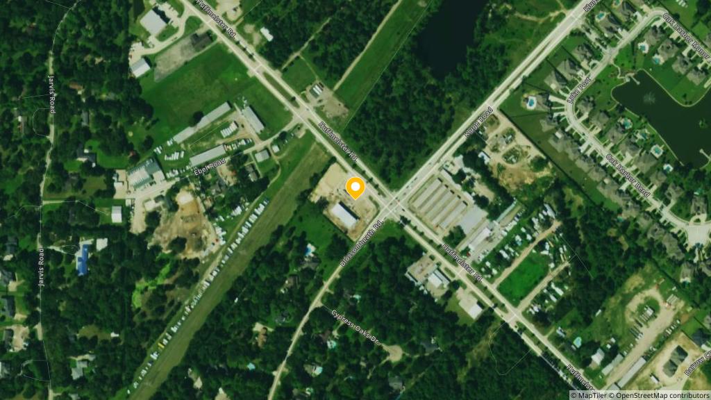 Satellite photo of the location