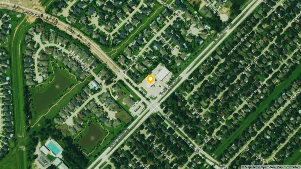 Satellite photo of the location