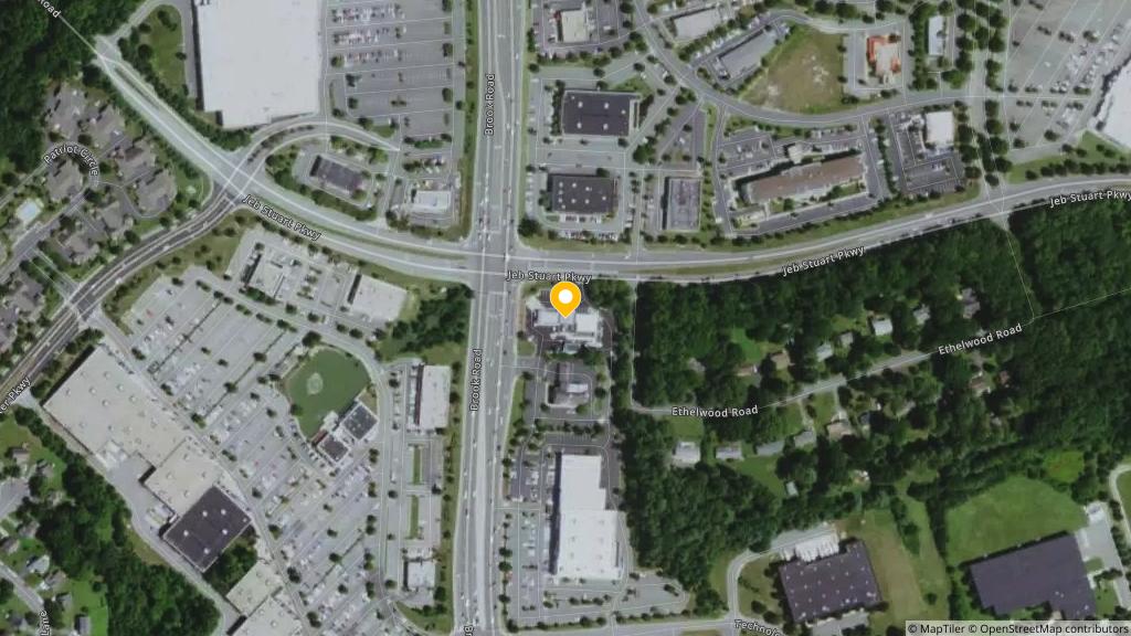 Satellite photo of the location