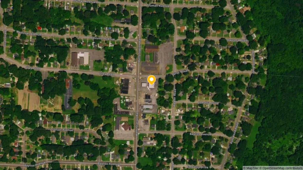 Satellite photo of the location