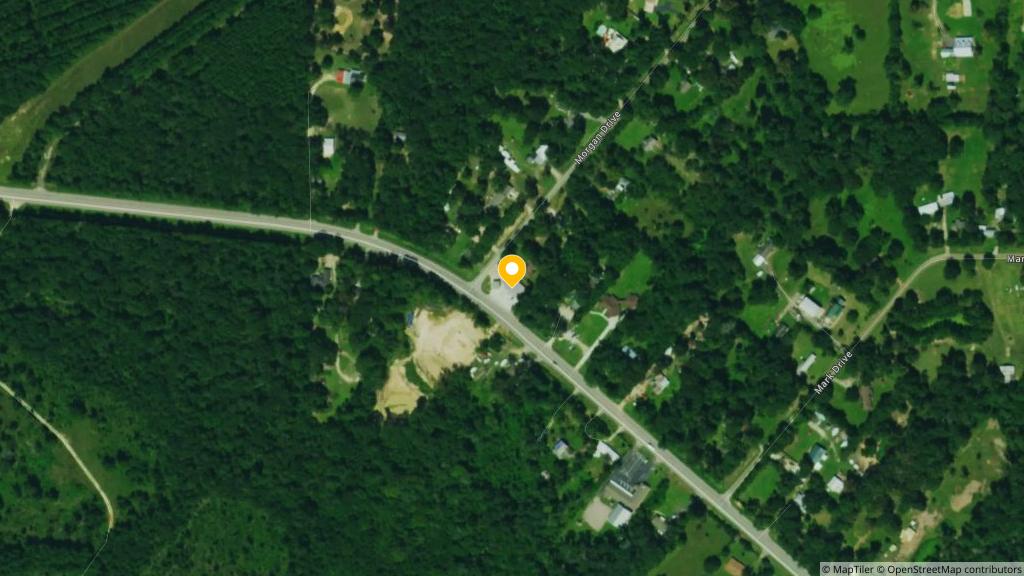 Satellite photo of the location