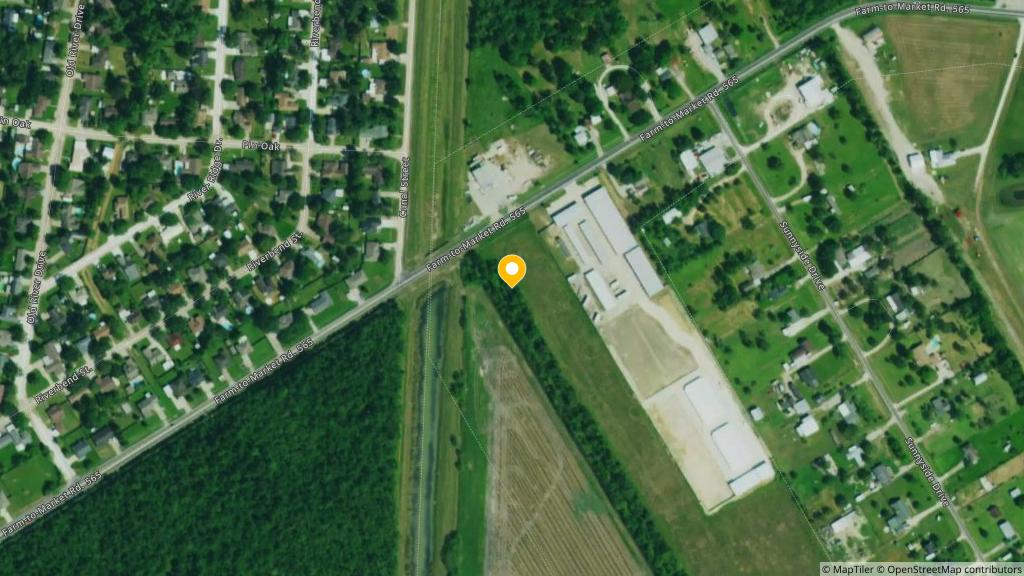 Satellite photo of the location