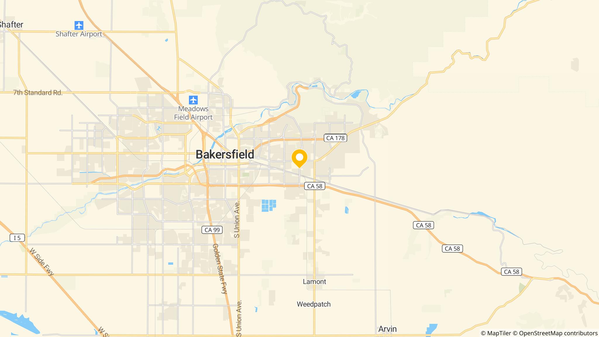 Street map of the ATM area