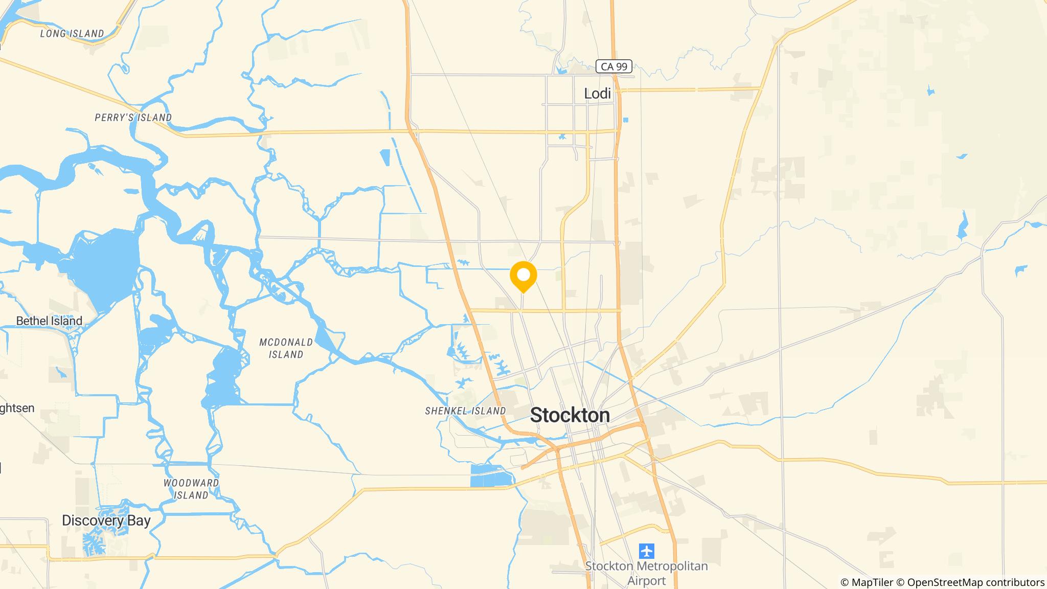 Street map of the ATM area