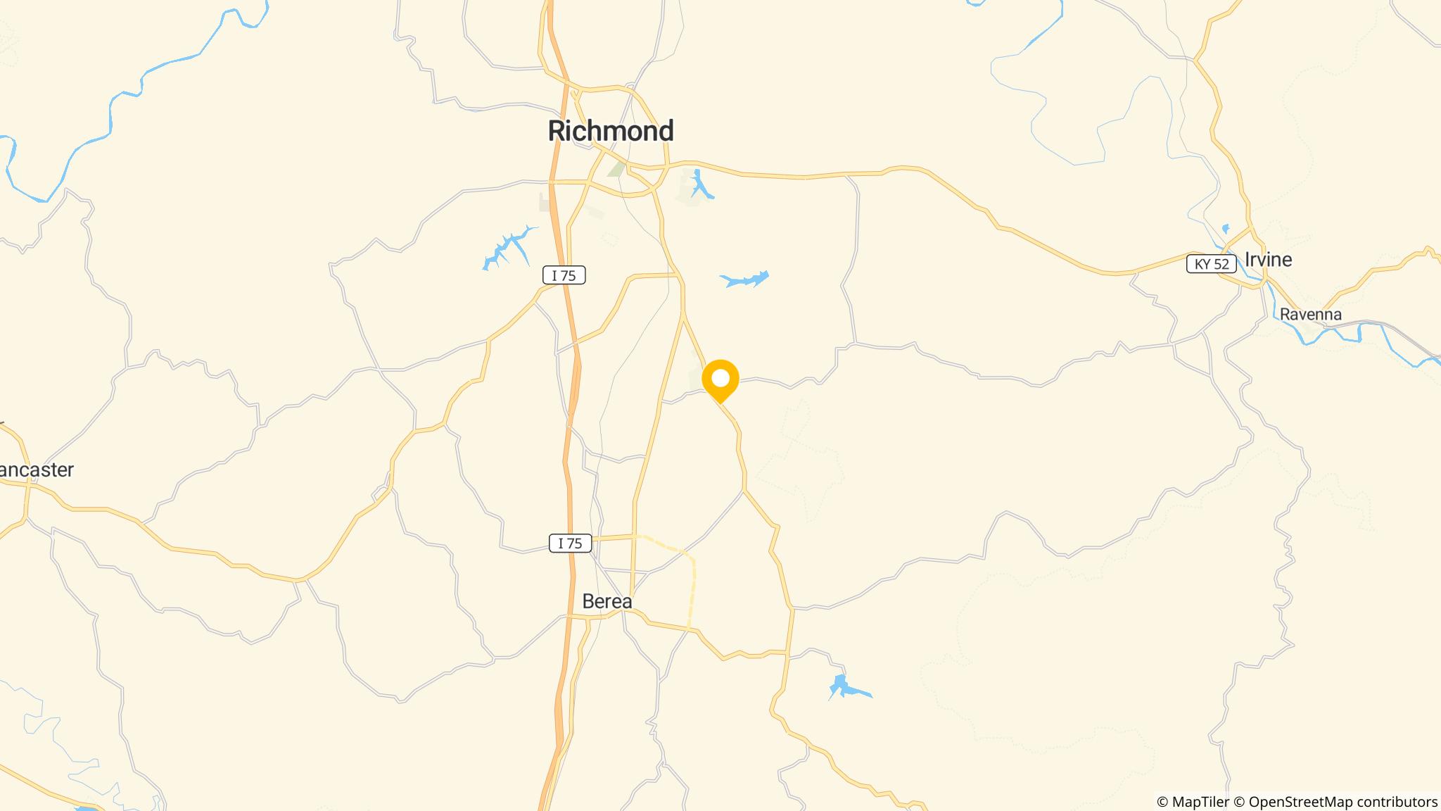 Street map of the ATM area