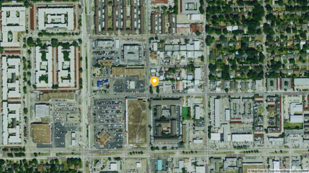 Satellite photo of the location