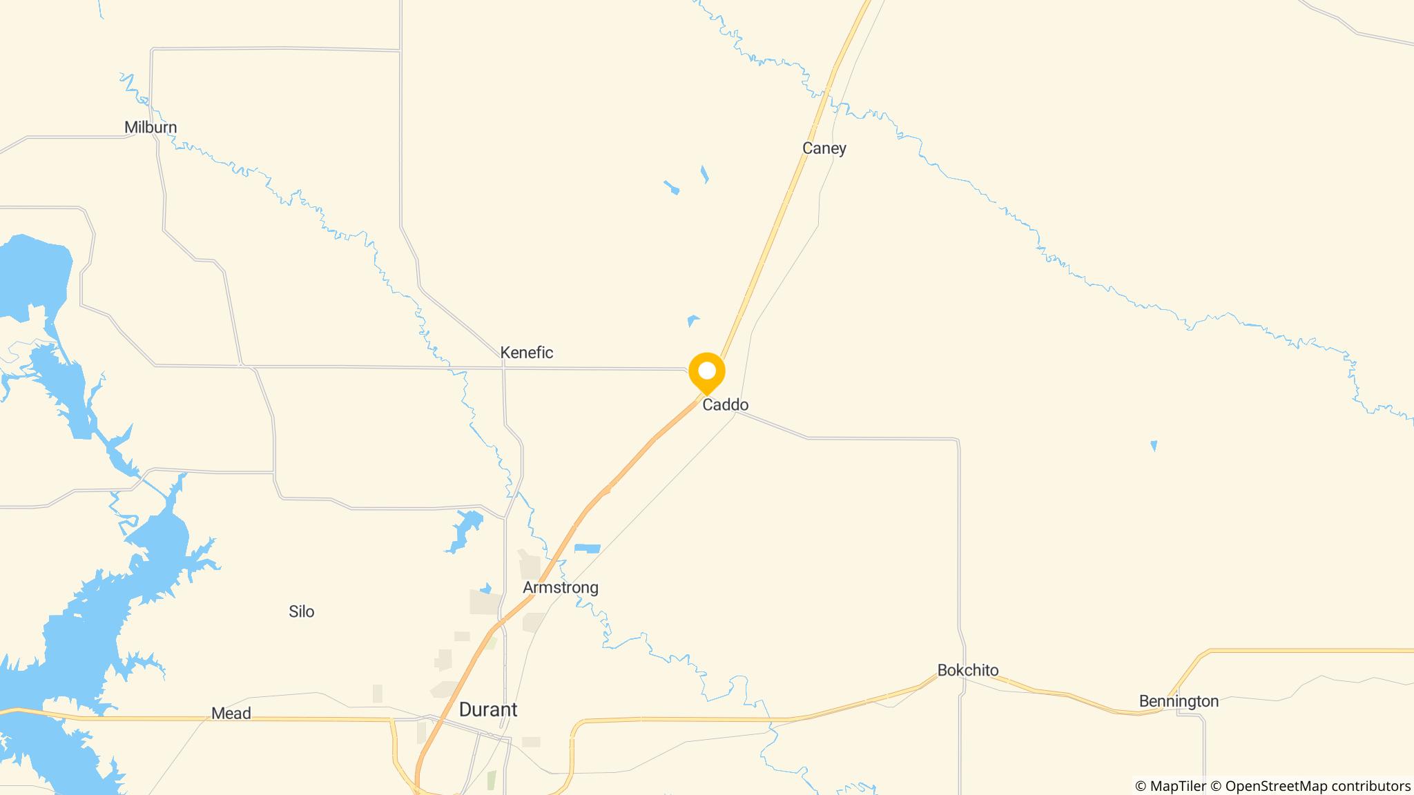Street map of the ATM area