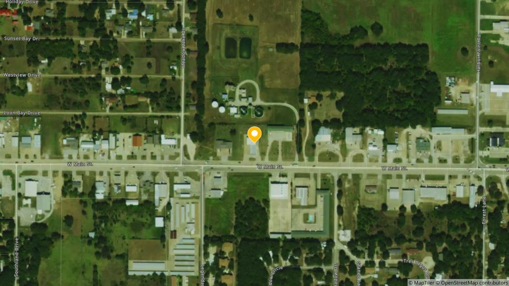 Satellite photo of the location