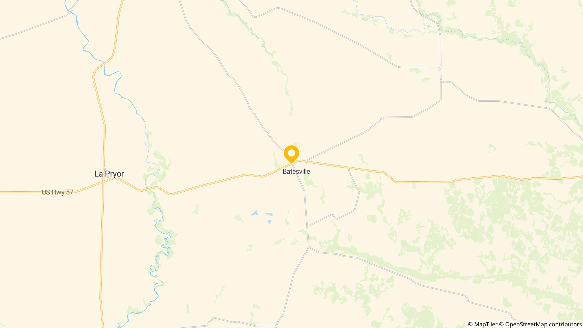 Street map of the ATM area