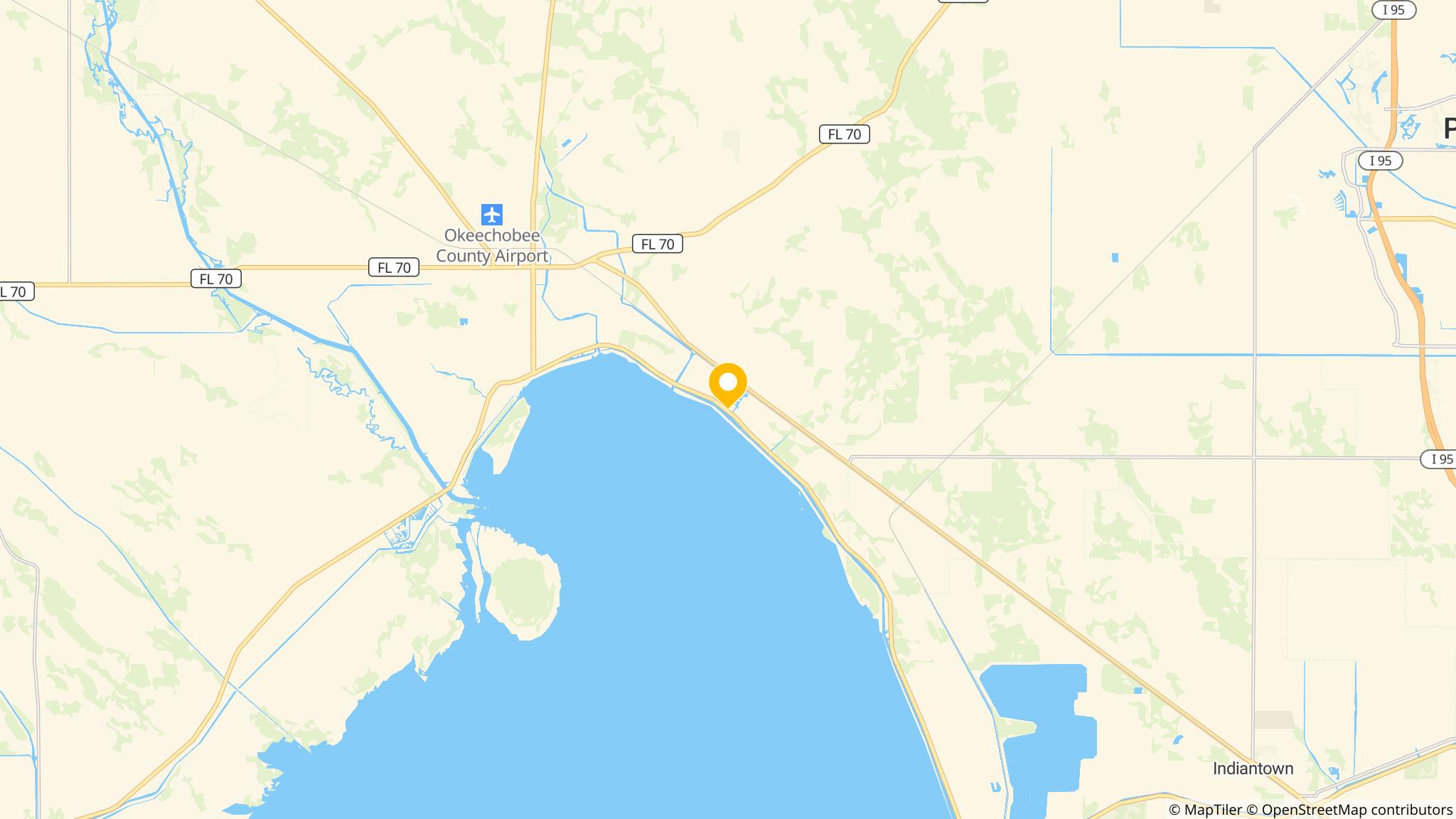 Street map of the ATM area