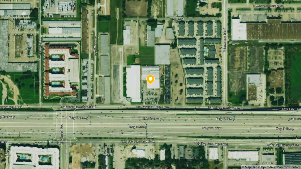 Satellite photo of the location