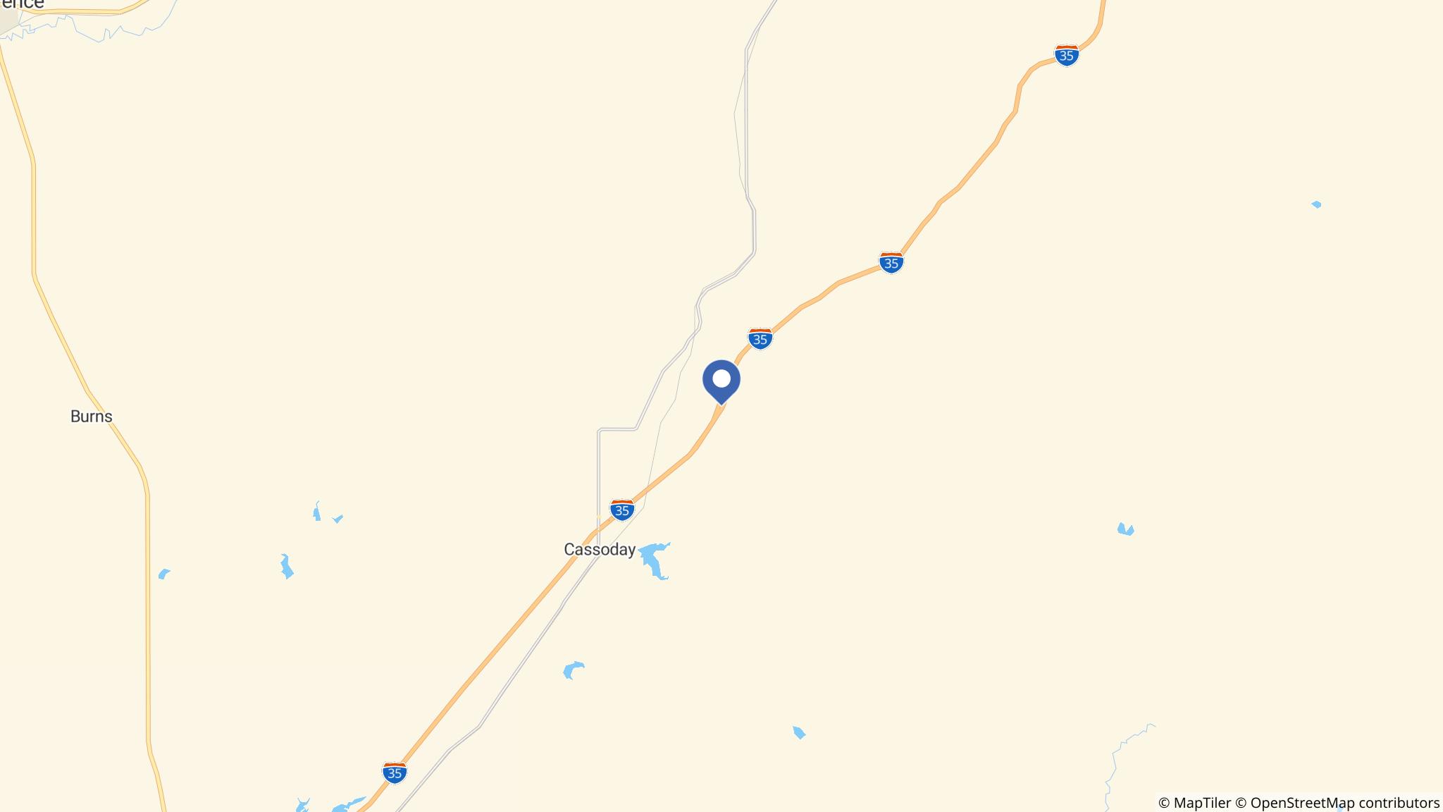 Street map of the ATM area