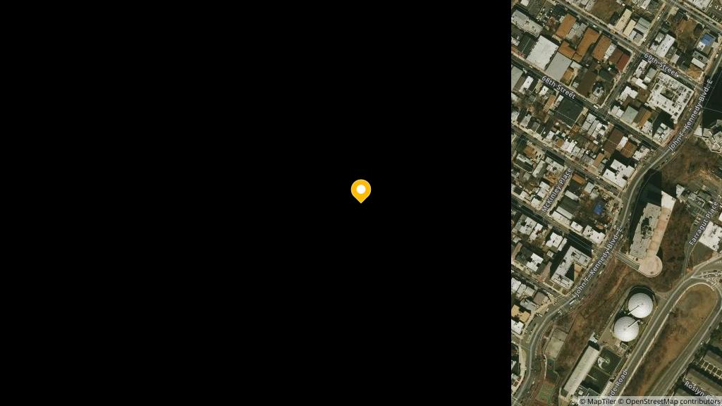 Satellite photo of the location