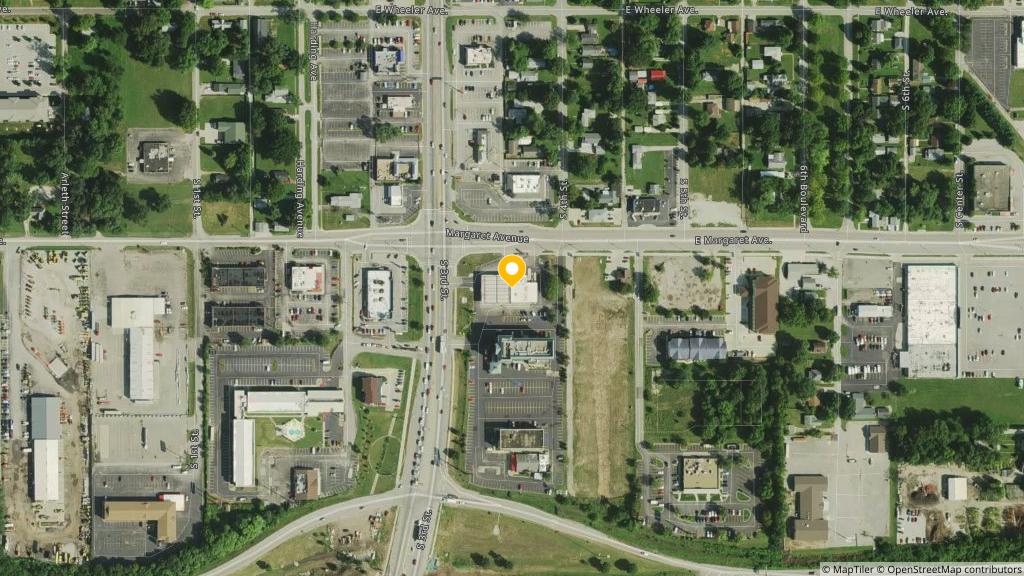 Satellite photo of the location