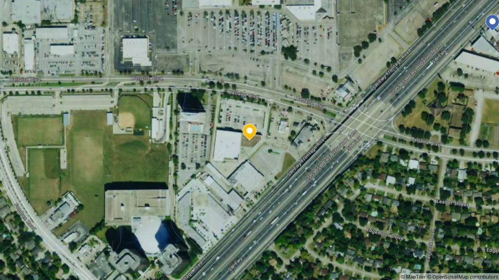 Satellite photo of the location