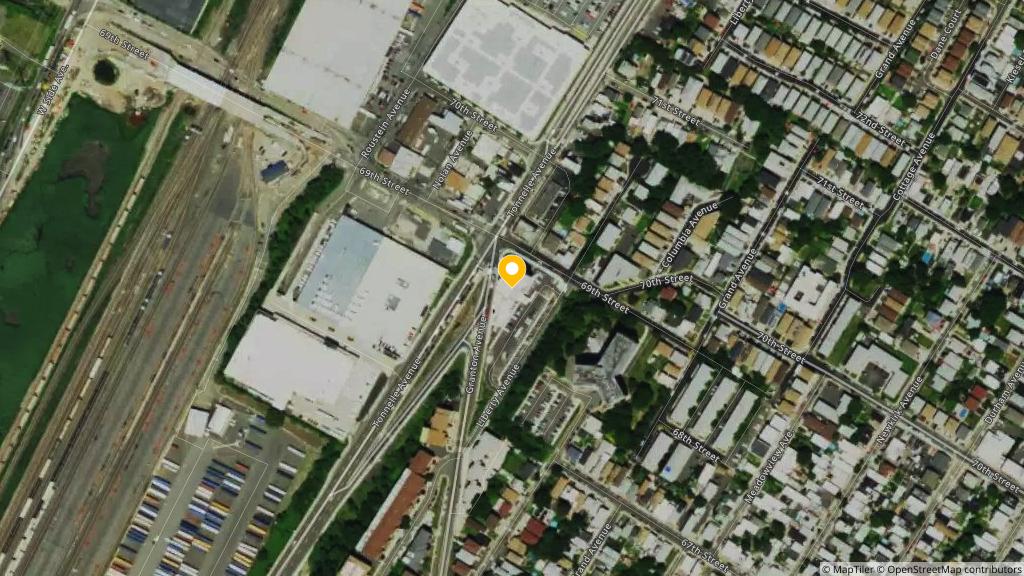 Satellite photo of the location